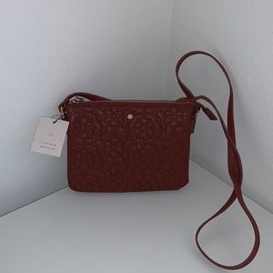 LC Lauren Conrad floral crossbody